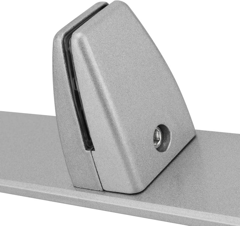 FUNSUEI 6 PCS Sneeze Guard Clamp Bracket, Desk Panel Clamp, Sneeze Guard Support Clamp with Screws, Desk Partition Clamp for Plexiglass or Acrylic Privacy Panel Partition - Image 3
